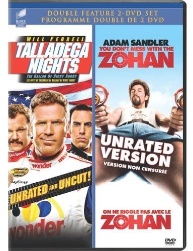 TALLADEGA NIGHTS/YOU DON'T MESS WITH THE - DVD-DOUBLE FEATURE