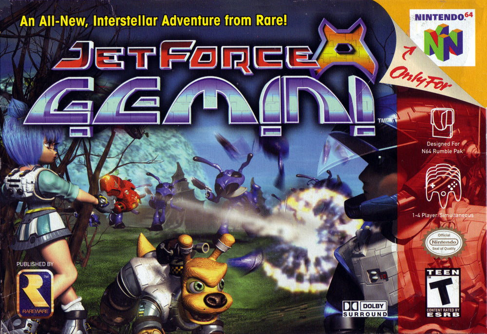 JET FORCE GEMINI - N64 (W/BOX)