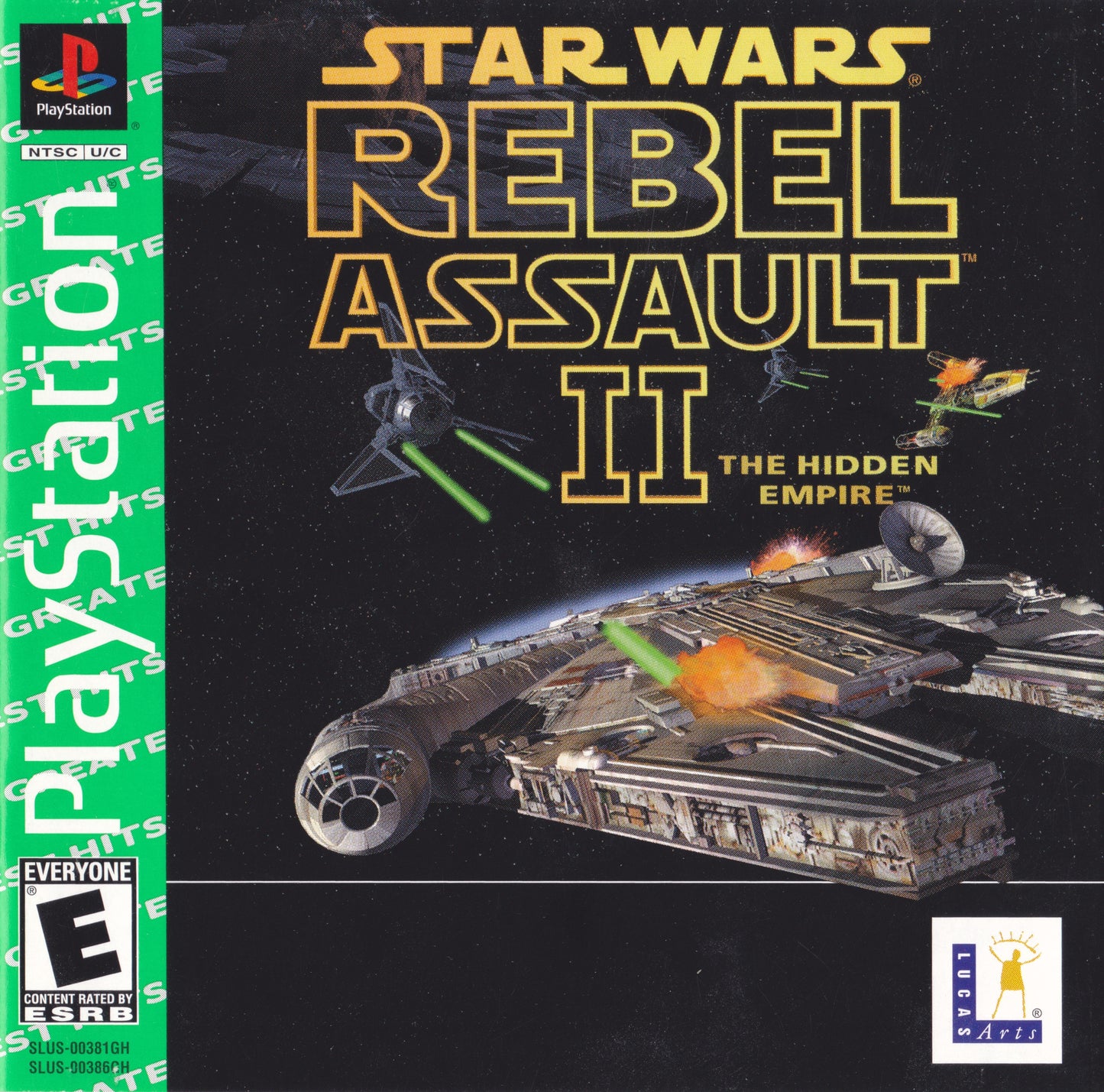STAR WARS: REBEL ASSAULT 2 (GR HITS EDIT - PS1