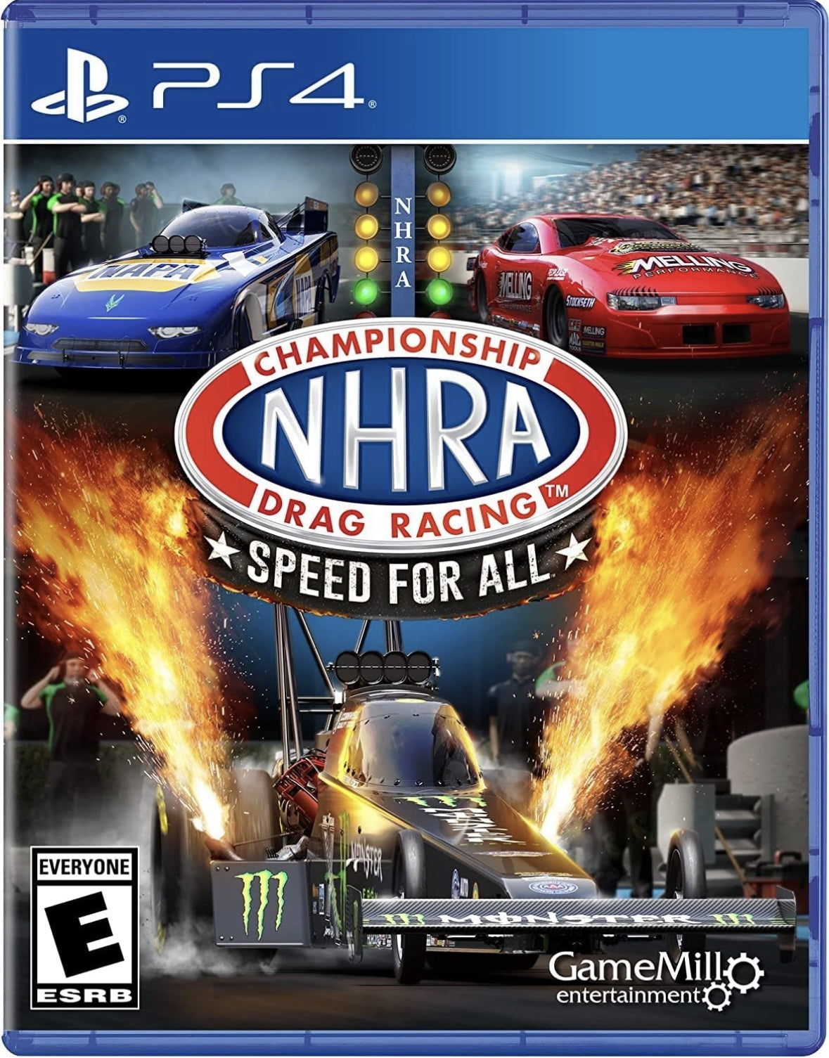 NHRA CHAMPIONSHIP DRAG RACING: SPEED FOR - PS4