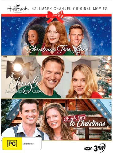 HALLMARK XMAS COLLECTION 28 (CHRISTMAS TREE LANE / JINGLE AROUND THE CLOCK / CHECK INN TO CHRISTMAS) - NTSC/0