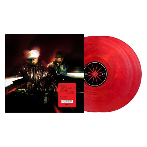 NAS, DJ PREMIER - LIGHT-YEARS (SUNRISE RED VINYL)