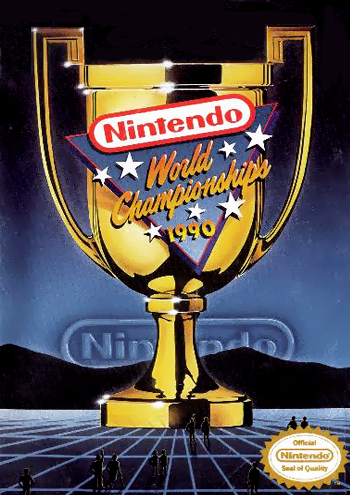 NINTENDO WORLD CHAMPIONSHIP (GOLD CART) - NES