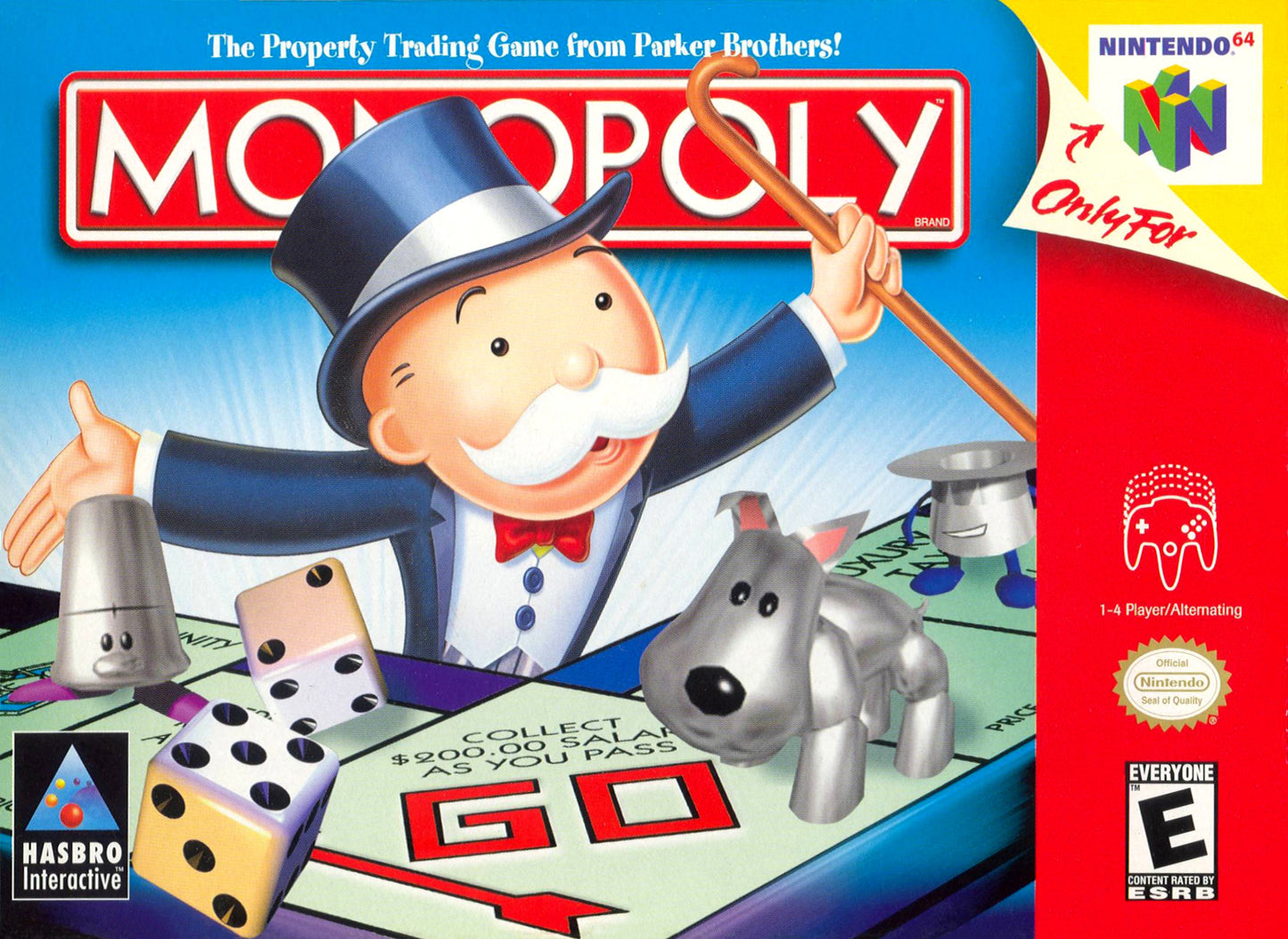 MONOPOLY - NES (W/BOX)