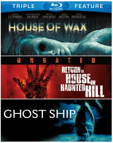 HOUSE OF WAX/GHOST SHIP/RETURN TO HOUSE - BLU-TRIPLE FEATURE