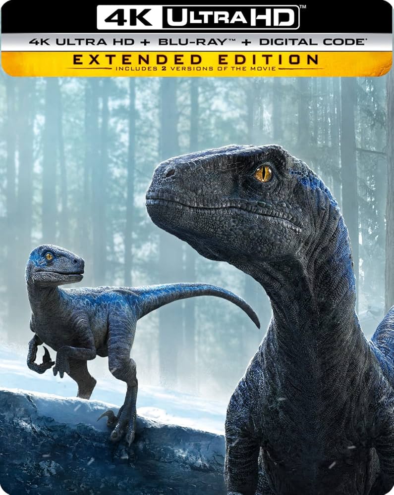 JURASSIC WORLD: DOMINION - BLU-4K-STEELBOOK