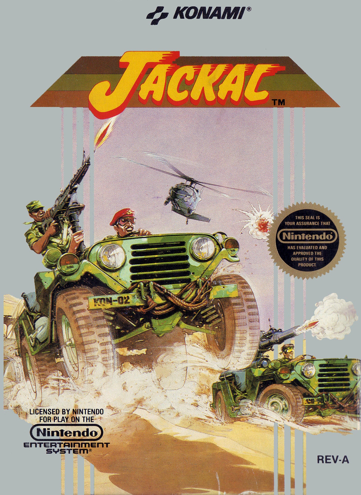 JACKAL - NES (W/BOX)