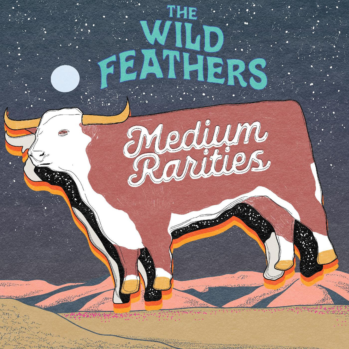 WILD FEATHERS, THE - MEDIUM RARITIES (DELUXE EDITION, “MEDIUM RARE MEAT” COLOR VINYL)