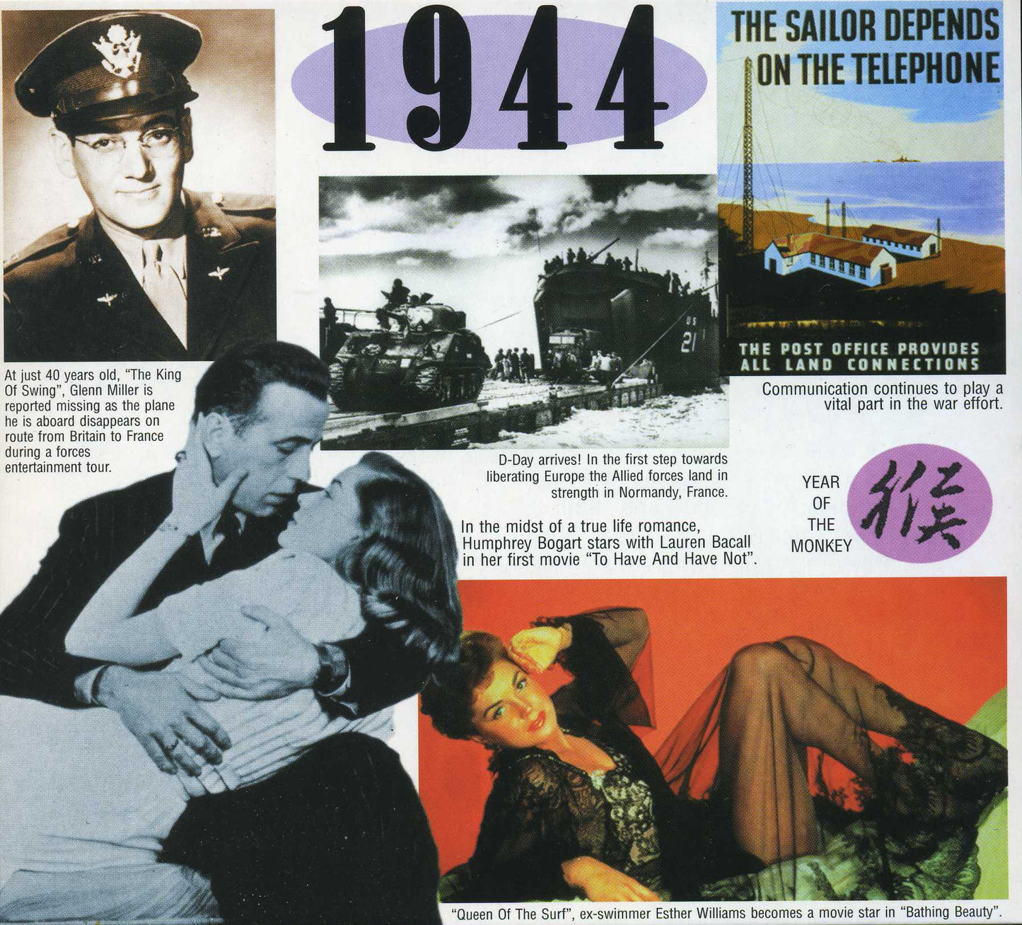 VARIOUS - A TIME TO REMEMBER 1944