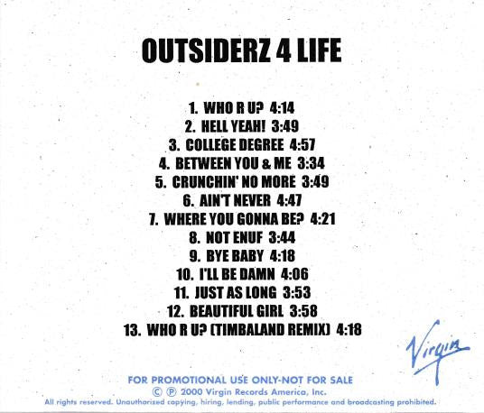 OUTSIDERZ 4 LIFE - ST