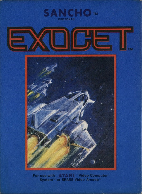 EXOCET - ATARI2600 (CARTRIDGE ONLY)