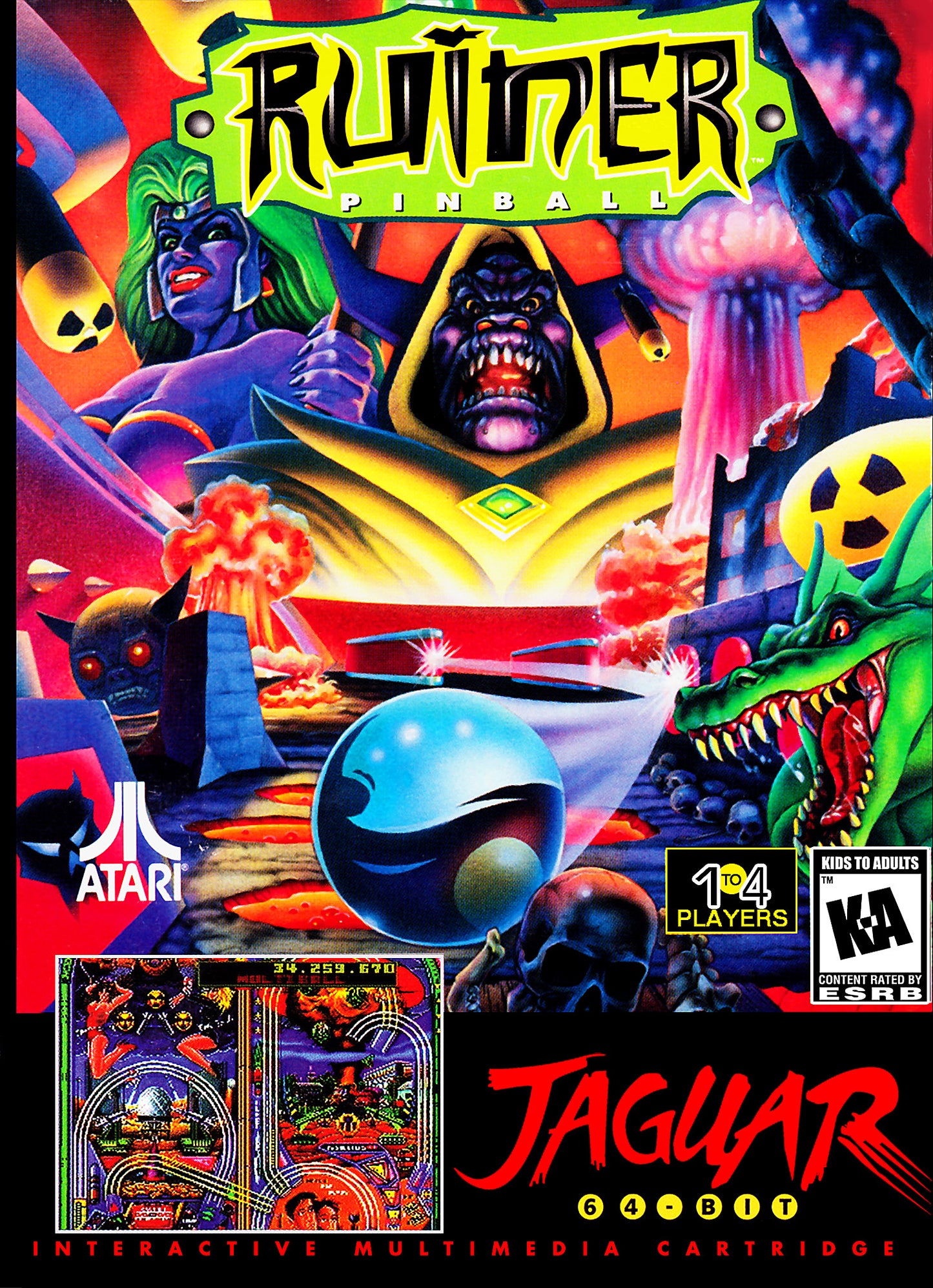 RUINER PINBALL - JAGUAR