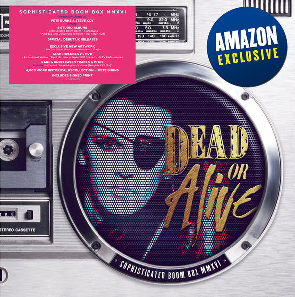 DEAD OR ALIVE - SOPHISTICATED BOOM BOX MMXVI (8CDS/2DVDS