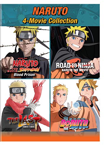 NARUTO (ANIME) - DVD-4-MOVIE COLLECTION