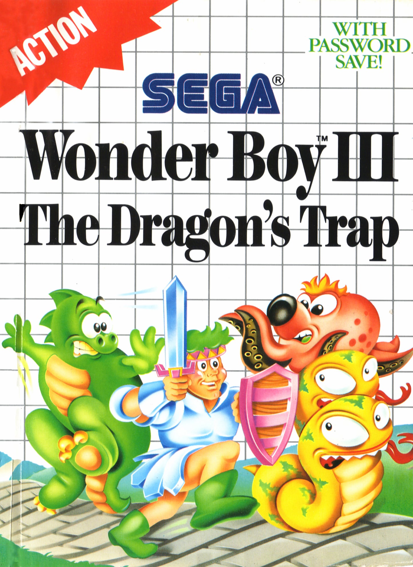 WONDER BOY III: THE DRAGON'S TRAP - MS