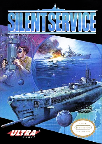 SILENT SERVICE - NES (W/BOX)