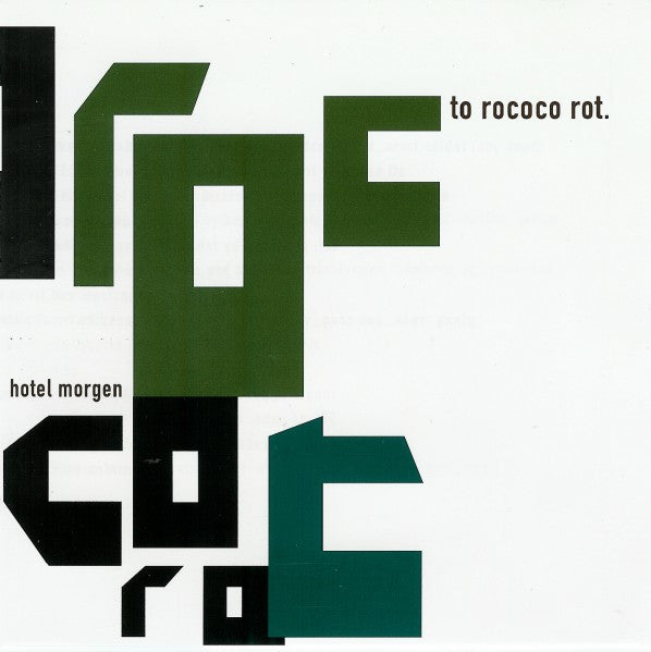 TO ROCOCO ROT - HOTEL MORGEN