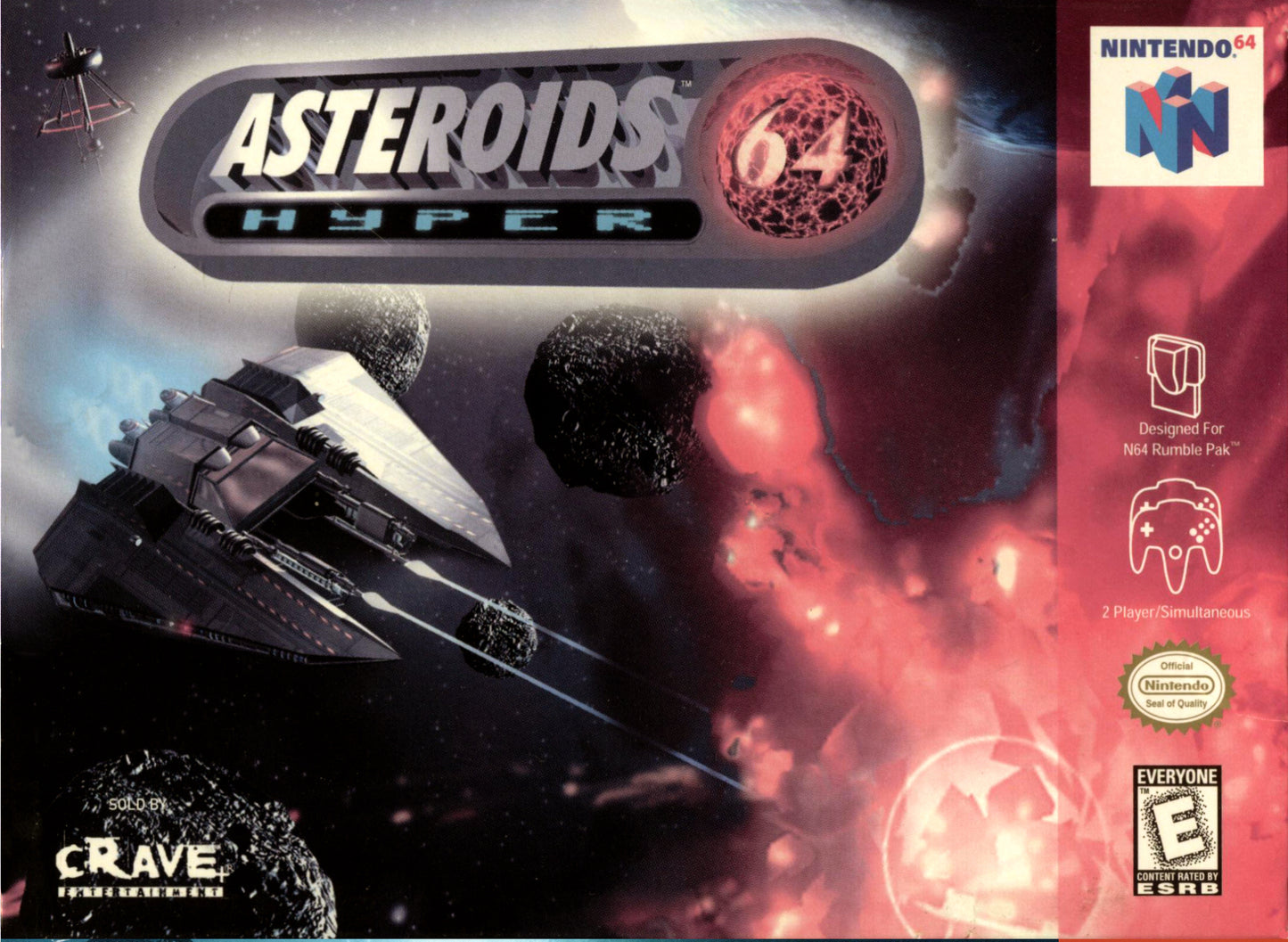 ASTEROIDS HYPER 64 - N64