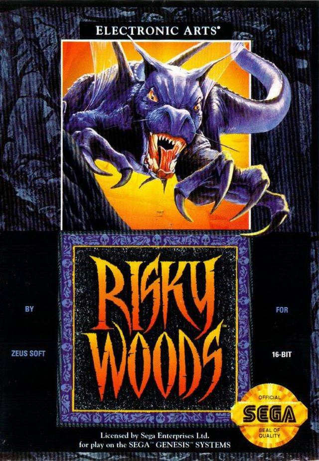 RISKY WOODS - GENESIS (CARTRIDGE ONLY)