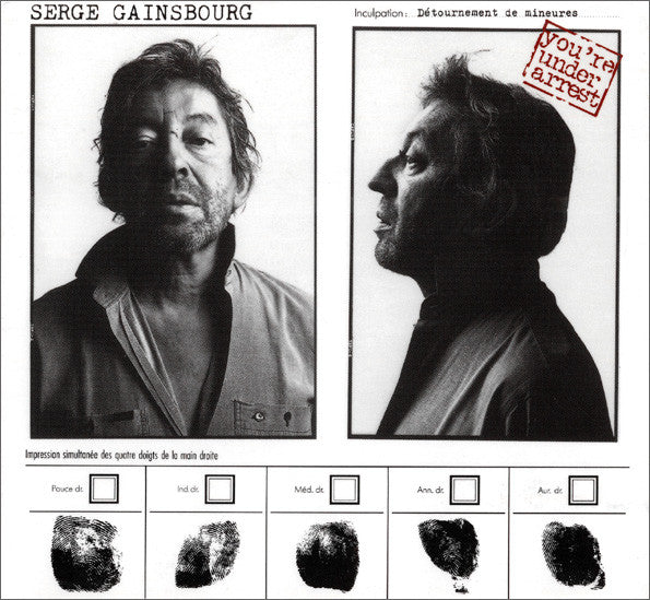 GAINSBOURG, SERGE - YOU'RE UNDER ARREST (REMASTERED)