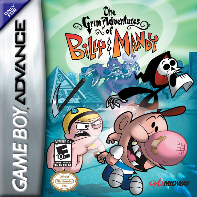 GRIM ADVENTURES OF BILLY & MANDY - GBA (CARTRIDGE ONLY)