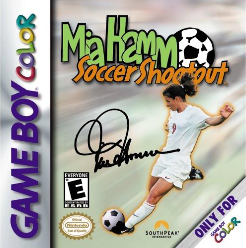 MIA HAMM: SOCCER SHOOTOUT - GBC (CARTRIDGE ONLY)