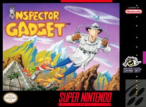 INSPECTOR GADGET - SNES (W/BOX & MANUAL)