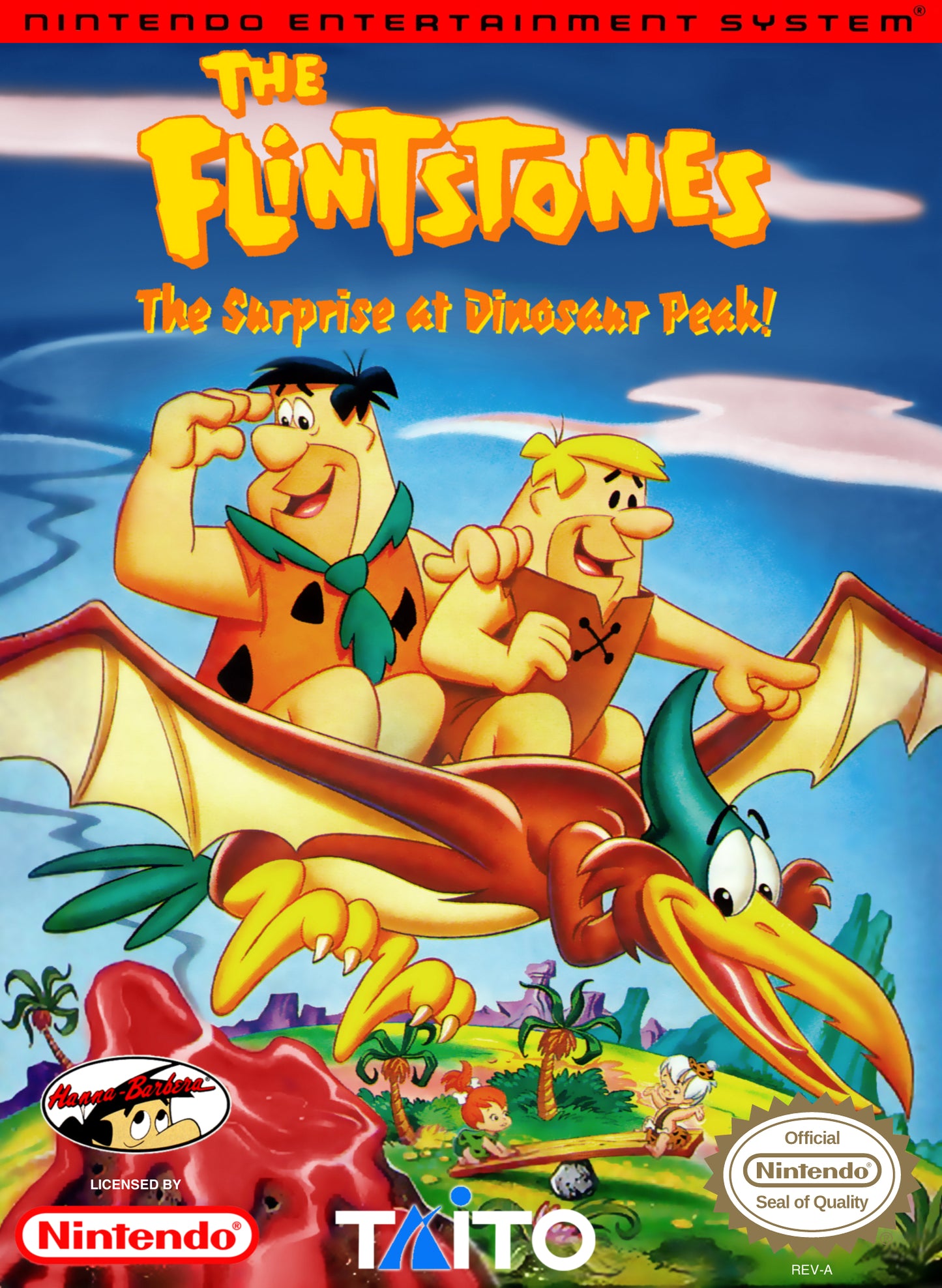 FLINTSTONES: SURPRISE AT DINOSAUR PEAK - NES