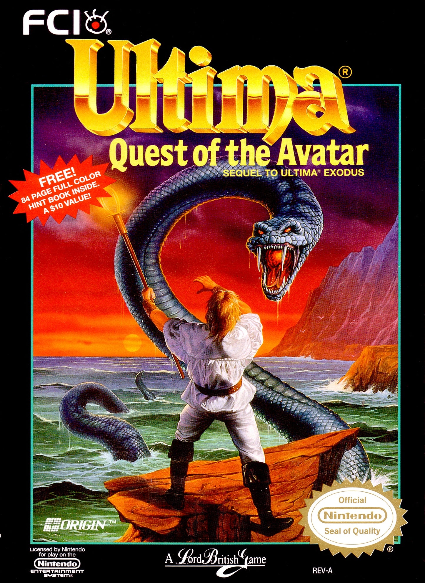 ULTIMA: QUEST OF THE AVATAR - NES