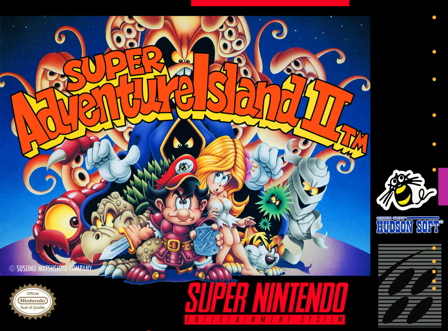 SUPER ADVENTURE ISLAND II - SNES