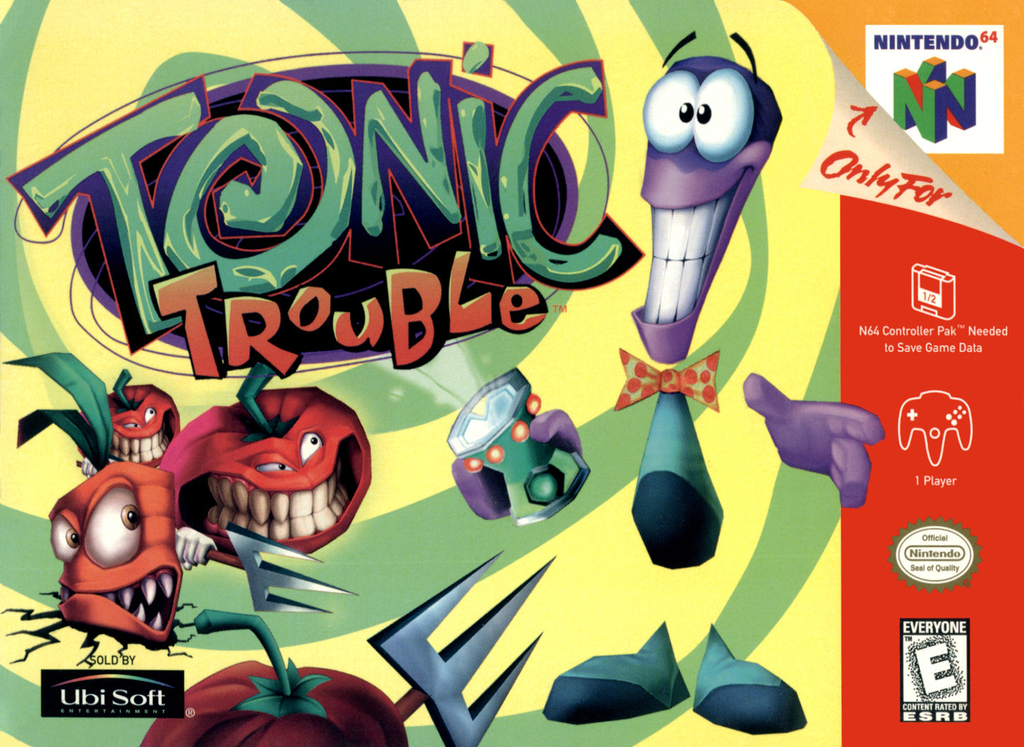 TONIC TROUBLE - N64