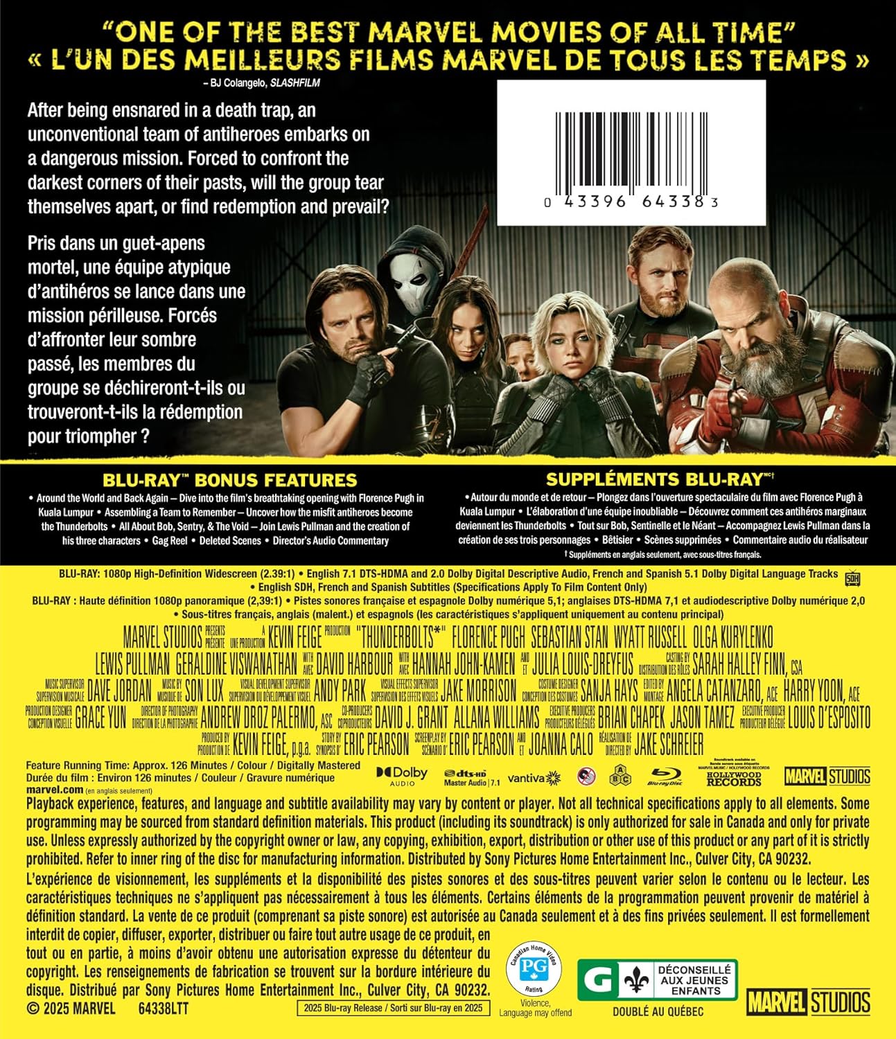 THUNDERBOLTS - BLU
