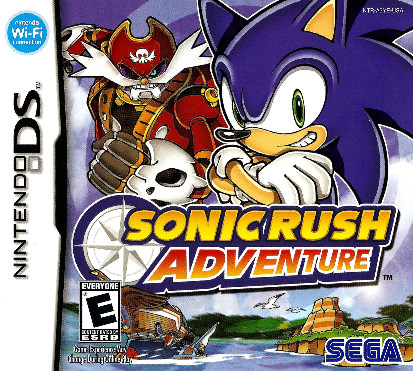 SONIC RUSH ADVENTURE (CARTRIDGE ONLY) - DS