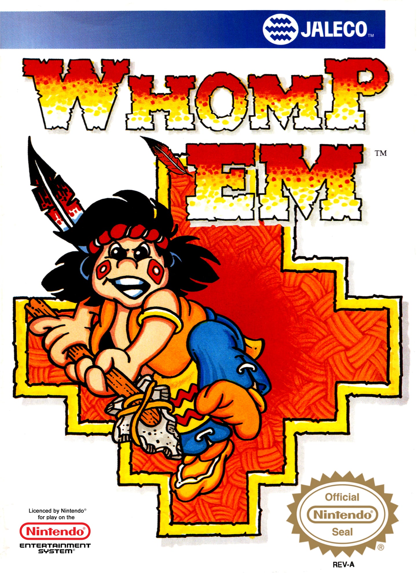 WHOMP 'EM - NES (W/BOX)
