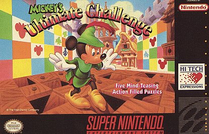 MICKEY'S ULTIMATE CHALLENGE - SNES (W/BOX)