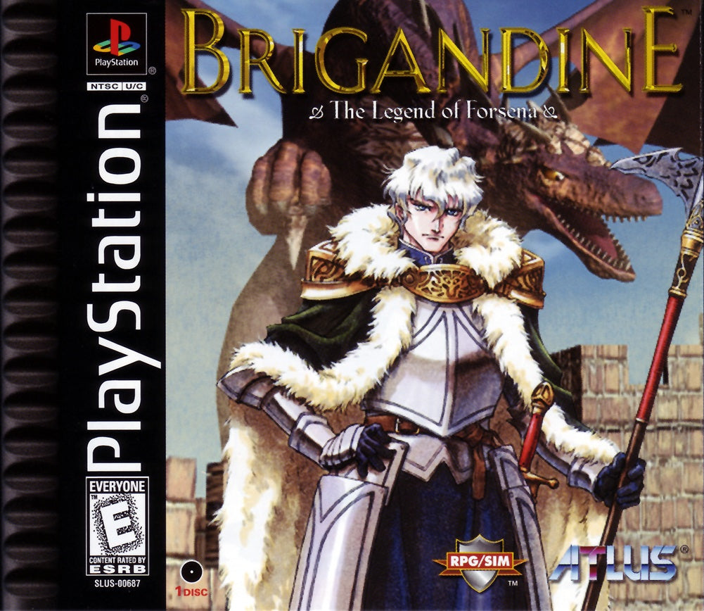 BRIGANDINE: THE LEGEND OF FORSENA - PS1
