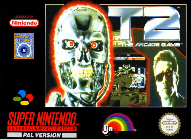 T2: THE ARCADE GAME - SNES (W/BOX & MANUAL)