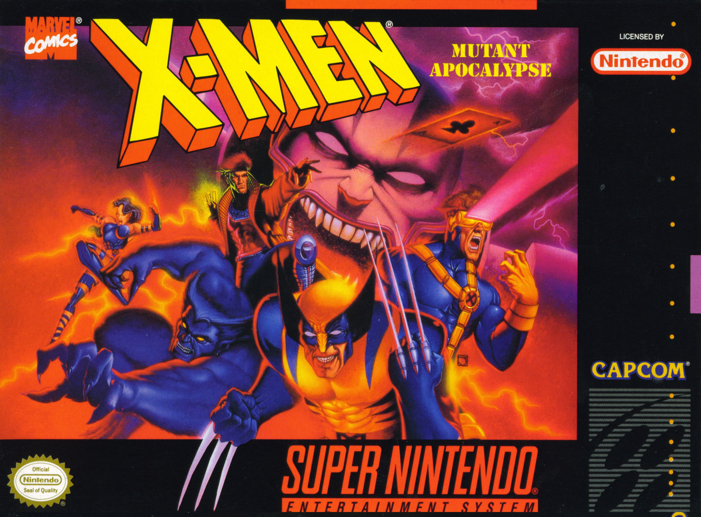 X-MEN: MUTANT APOCALYPSE - SNES