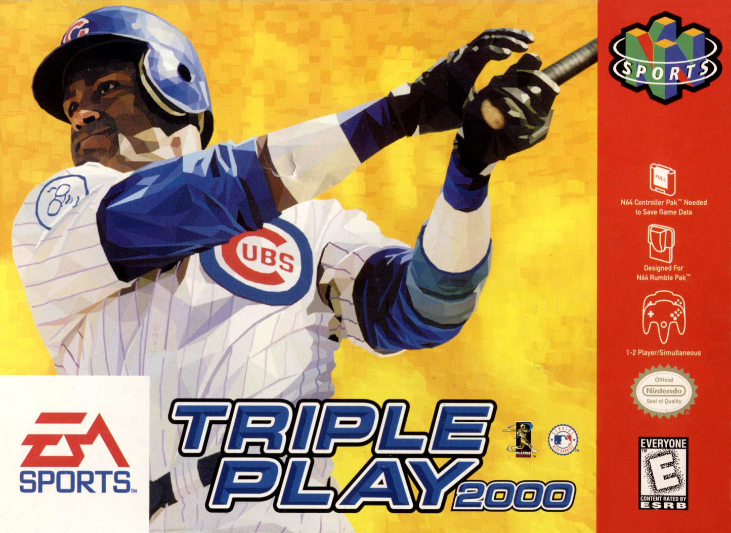 TRIPLE PLAY 2000 - N64 (W/BOX)