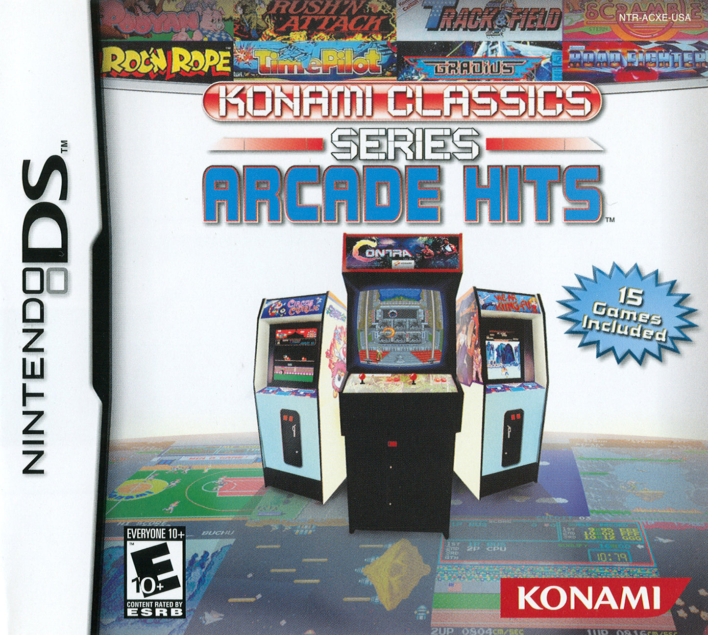 KONAMI CLASSICS: ARCADE HITS (CARTRIDGE - DS