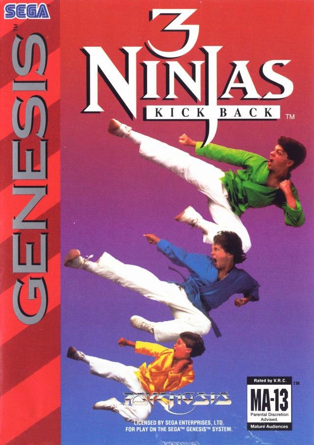 3 NINJAS KICK BACK - GENESIS