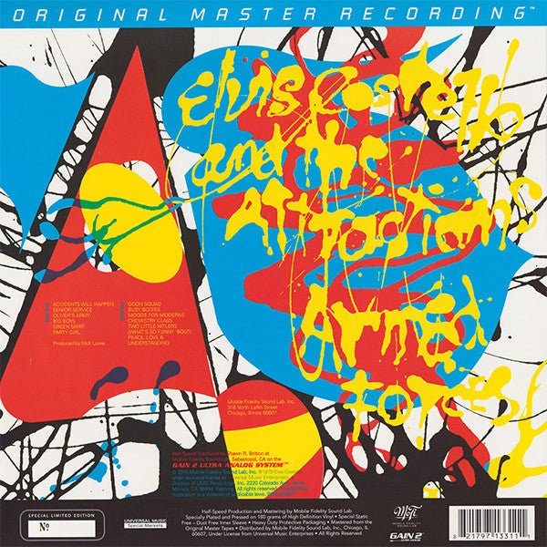 Elvis Costello - Armed Forces (Original Master Recording) (Used LP)