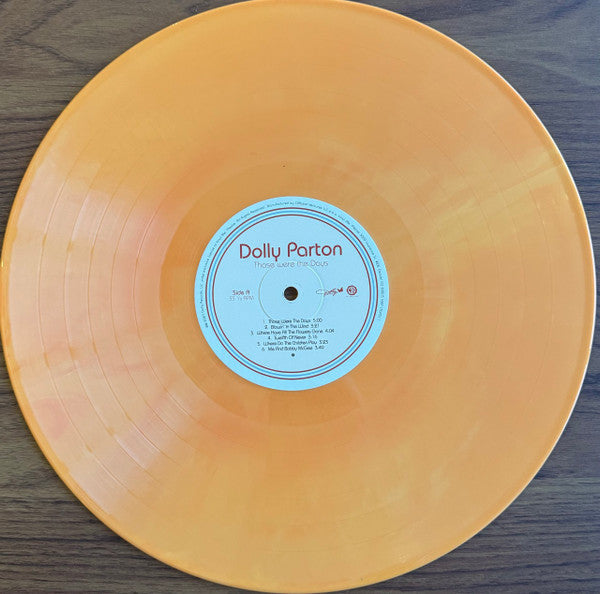 Dolly Parton - Those Were The Days (Orange Galaxy) (Used LP)