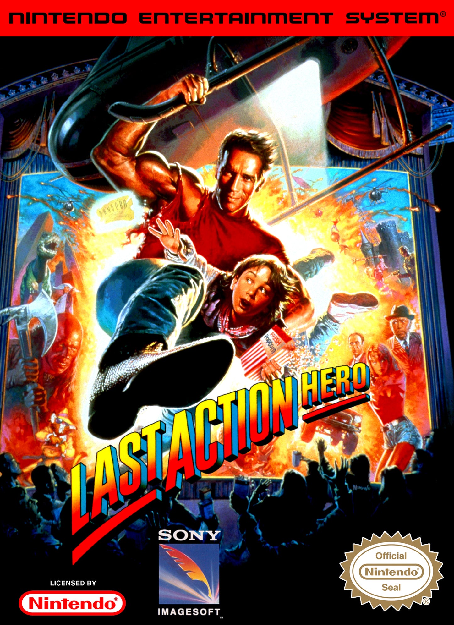 LAST ACTION HERO - SNES (W/BOX & MANUAL)