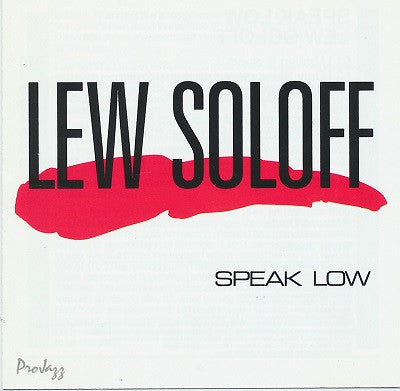 SOLOFF, LEW - SPEAK LOW