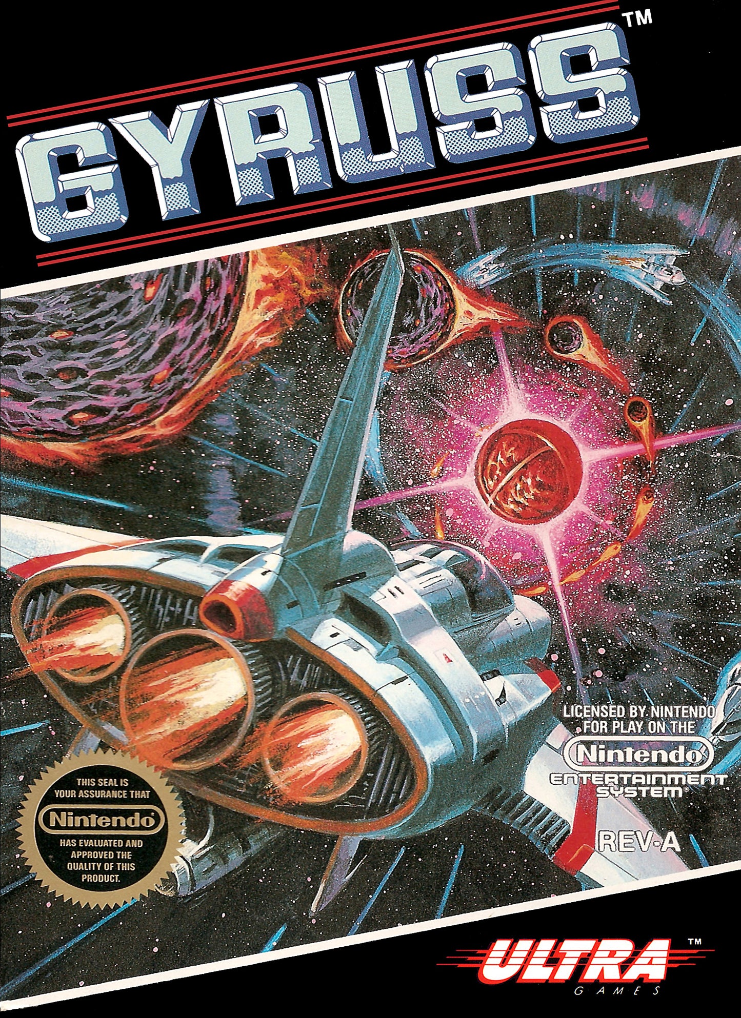 GYRUSS - NES (W/BOX)