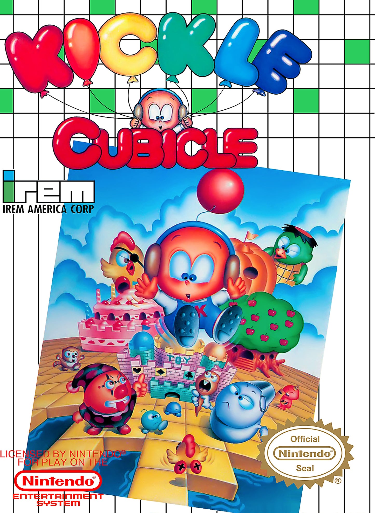 KICKLE CUBICLE - NES (W/BOX & MANUAL)