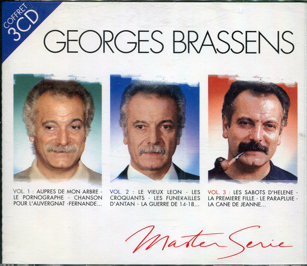 BRASSENS, GEORGES - MASTER SERIES V1-3
