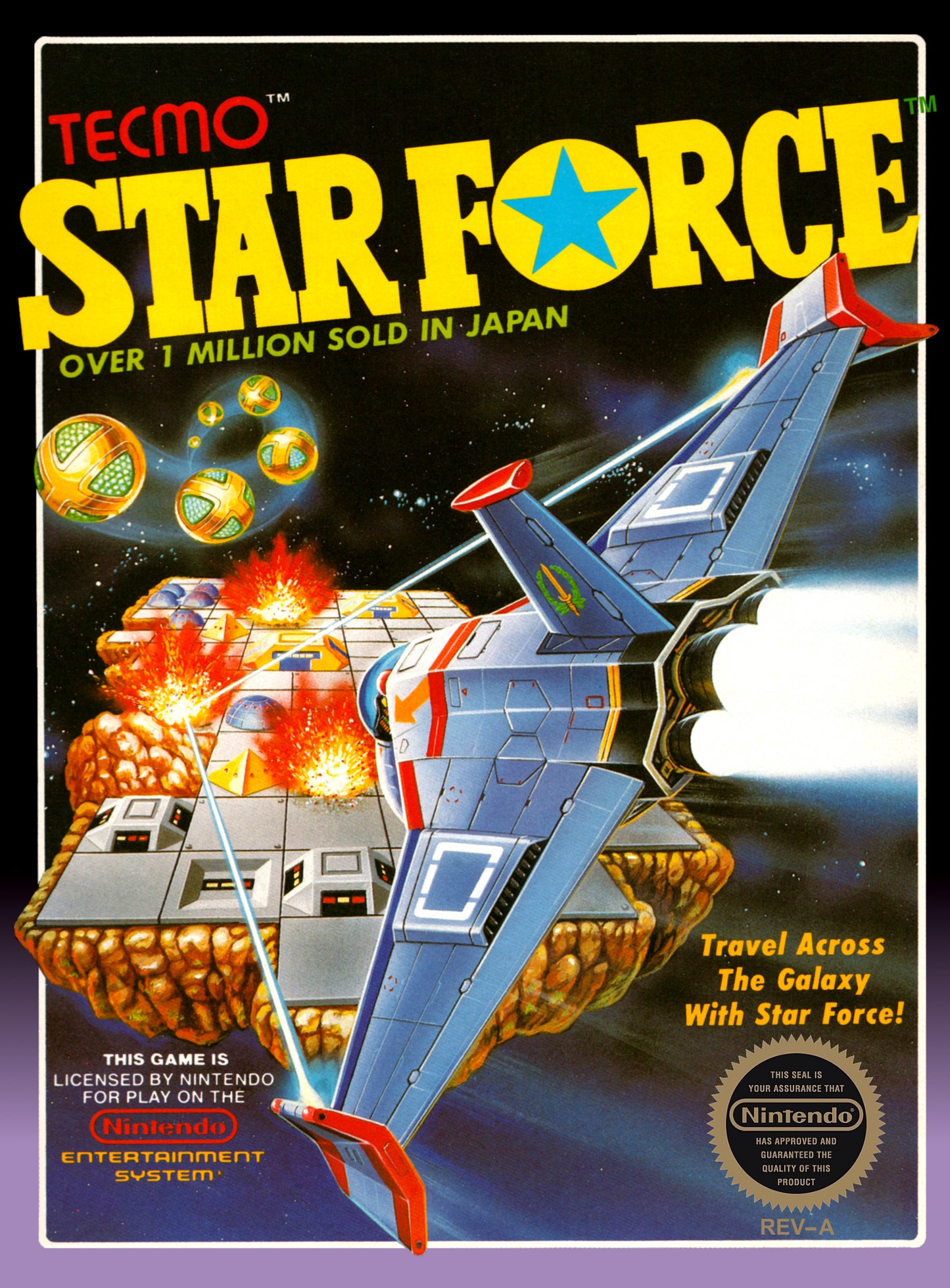 STAR FORCE - NES (W/BOX & MANUAL)