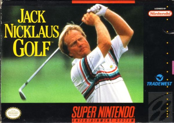 JACK NICKLAUS GOLF - NES (W/BOX & MANUAL)
